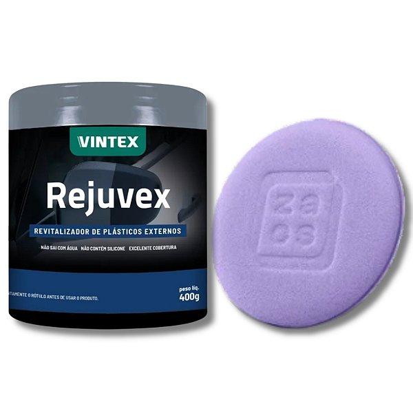 Rejuvex Revitalizador Restaurador de Plásticos + Aplicador Espuma