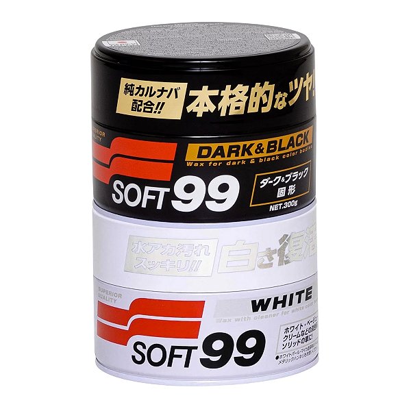 Dark & Black Cera Carnaúba Premium + White Cleaner Restaura Brilho
