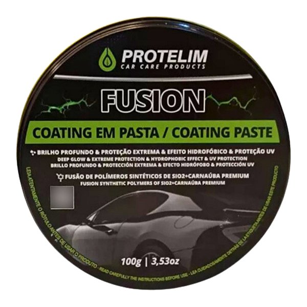 Fusion Coat Coating Cerâmico Cera Em Pasta 100G - Protelim