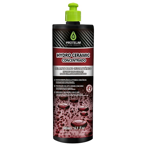 Hydro Ceramic Nano Proteção Brilho Concentrado 500ML - Protelim