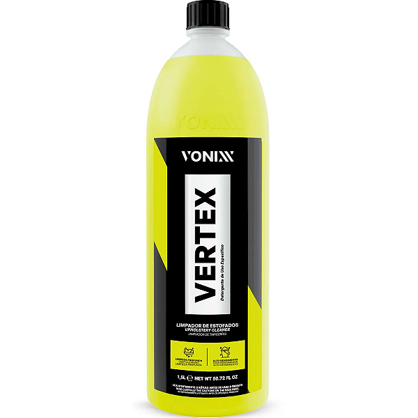 Vertex Limpador Estofados Bancos Carpetes Tapetes Concentrado 1,5L - Vonixx