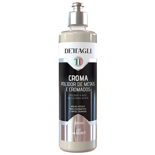 Croma Polidor Metal Cromado Escapamento Risco 500ML - Dettagli