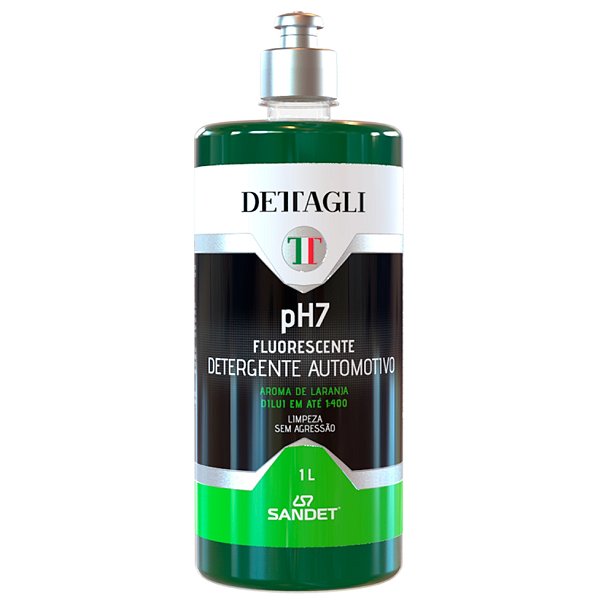 PH7 Fluorescente Shampoo Lava Auto Concentrado Neutro 1L - Dettagli