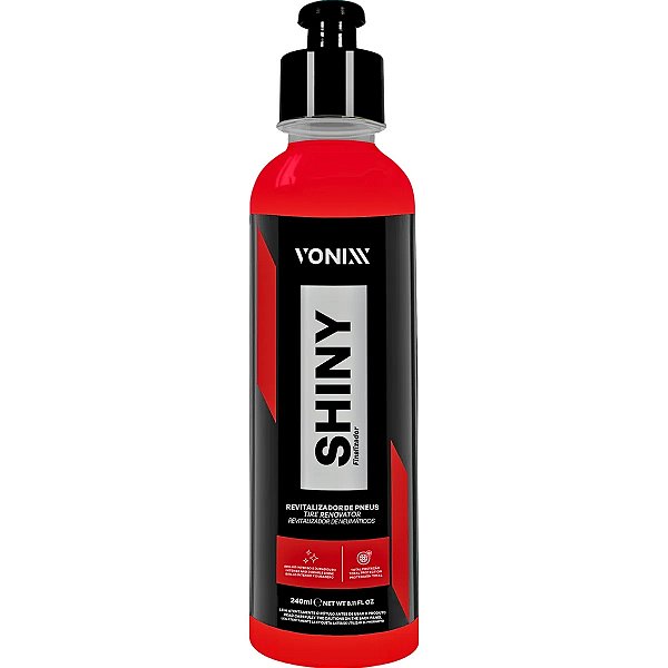 Shiny Pneu Pretinho Revitalizador 240ML - Vonixx