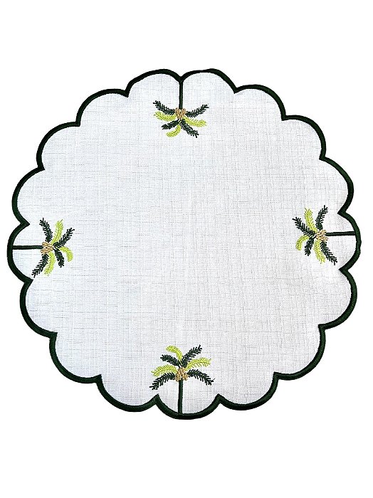 Jogo Americano Redondo Coqueiros