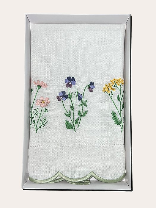 Toalha de Lavabo Linho Garden