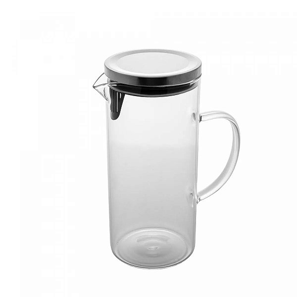 Jarra de Vidro com Tampa 1,3L - Wolff