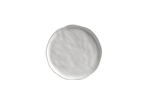 Conjunto com 6 Unidades de Prato Sobremesa Branco Marina