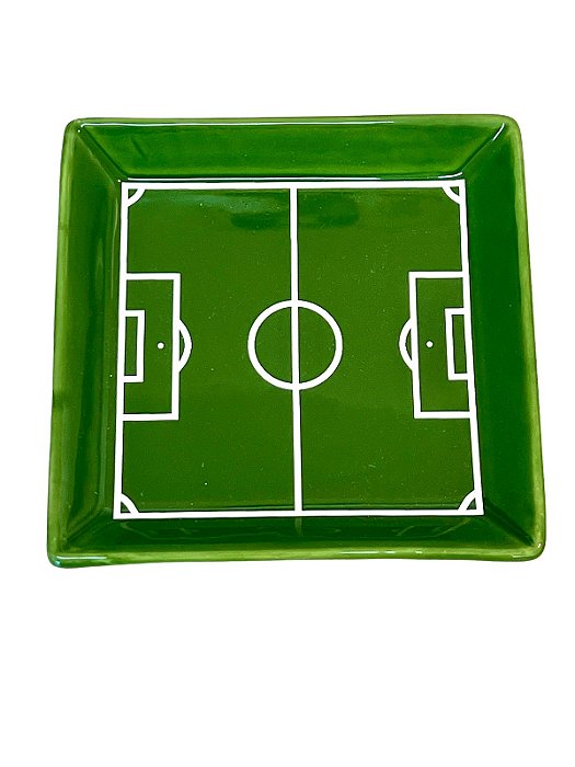Prato de Pão Campo de Futebol - 12cm - Esportes