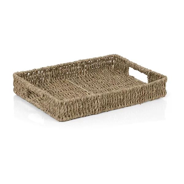 Bandeja Detroit Retangular 34cm X 24cm Natural