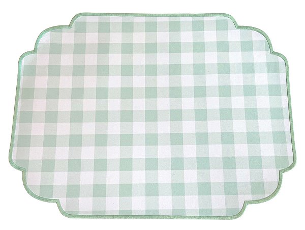 Jogo Americano Retangular Dupla Face Xadrez