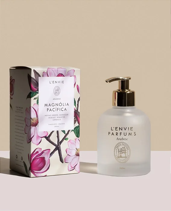 Sabonete Líquido Magnólia Pacífica Arabesc - 200ml