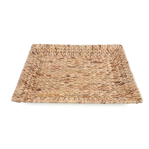 Bandeja Retangular em Fibra Natural - 53cm x 63cm x 7cm