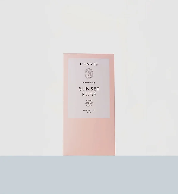 Barra de Cera Perfumada Sunset Rose Elementos - 40gr