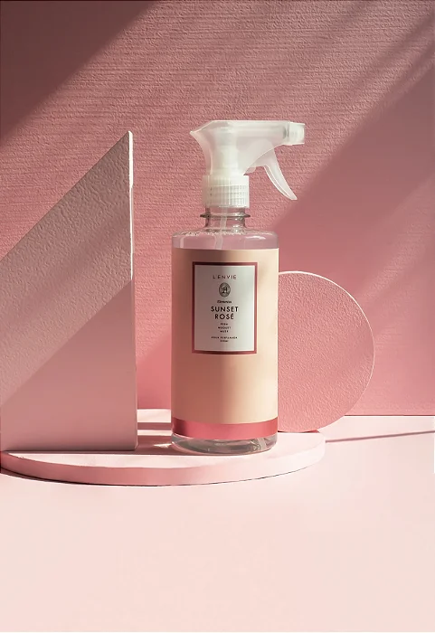 Água Perfumada Sunset Rose Elementos - 500ml