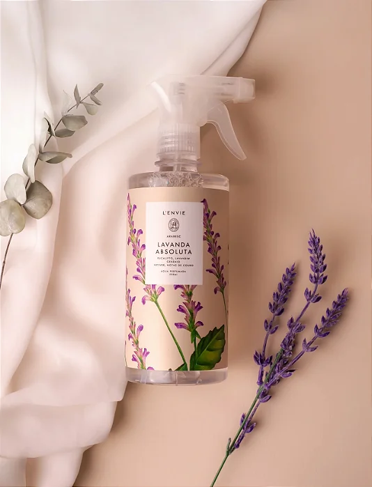 Água Perfumada Lavanda Absoluta Arabesc - 500ml