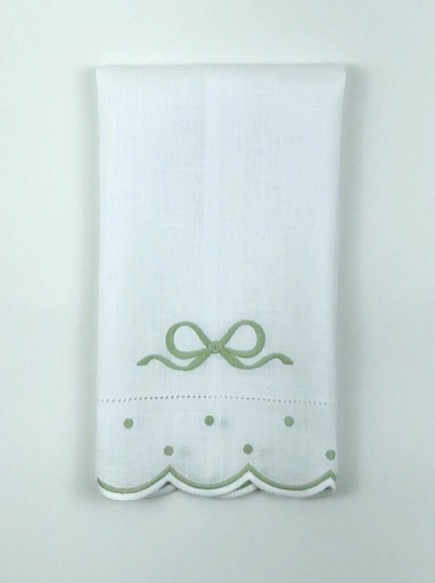 Toalha de Lavabo Linho Laco Celadon