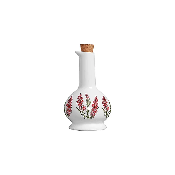 Galheteiro Ovale com Filete Ouro Verde Boca de Leão - 300ml