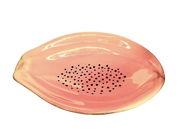 Prato Mamão Artesanal Grande - 26cm
