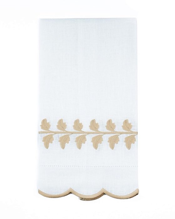 Toalha de Lavabo Linho Belle Rose Bege