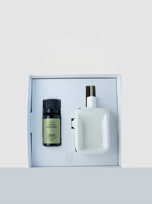Kit Difusor Elétrico e Óleo Concentrado Flor De Lanjeira - 20ml