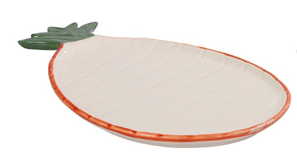 Bandeja Abacaxi Coleção Tutti Frutti - 28cm x 17cm