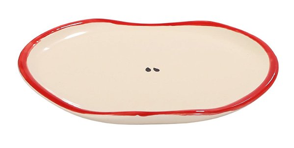 Bandeja Maça Coleção Tutti Frutti - 23cm x 22cm