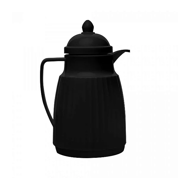 Garrafa Térmica Plástica Essência Preta - 300ml