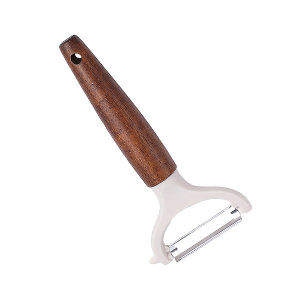Descascador Creme com Cabo de Madeira