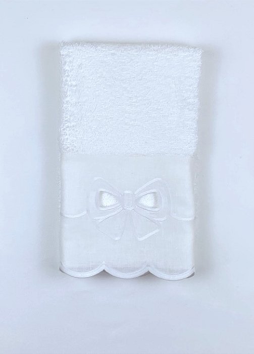 Toalha Lavabo Felpa Laco Richilieu Branco
