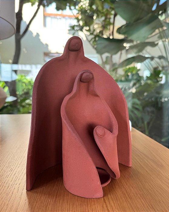 PRÉ-LANÇAMENTO: Sagrada Familia Terracota Média