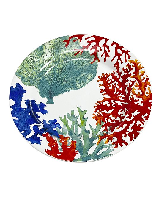 Prato Raso Ornamental Coral Colorido