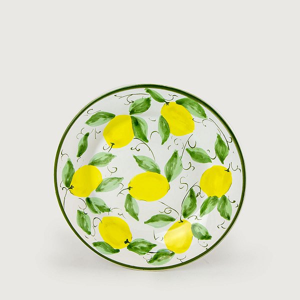 Prato Ornamental Sobremesa Limão Siciliano Novo