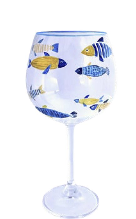 Taça de Cristal  Sardina - 850ml Auguri Casa