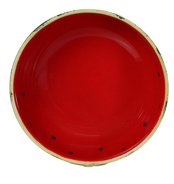 Bowl Redondo Reto P Melancia Tutti-Frutti - 10cm x 3,5cm - 110ml