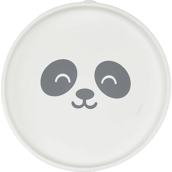 Pratinho em Silicone com Ventosa Gumy Off-White
