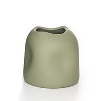 Vaso em Cerâmica Brisa Verde M - 17cm x 17cm
