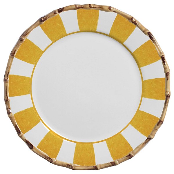 Sousplat Orquidee Amarelo - 34cm