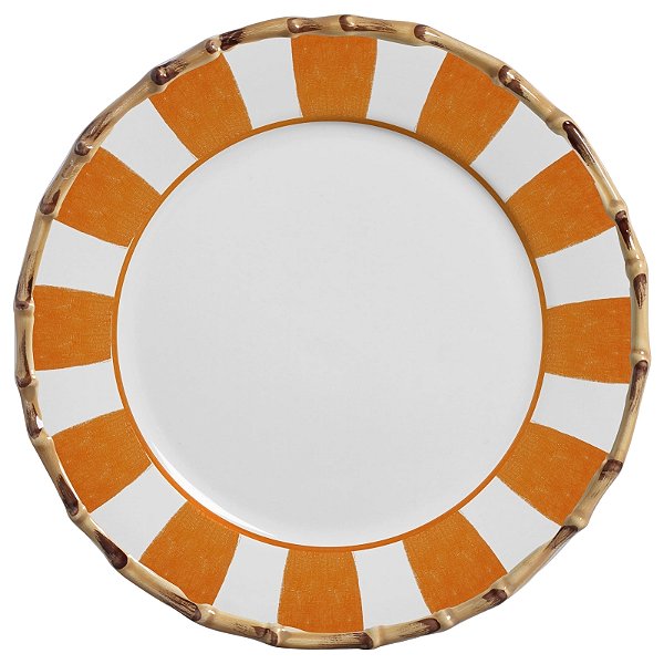 Sousplat Orquidee Laranja