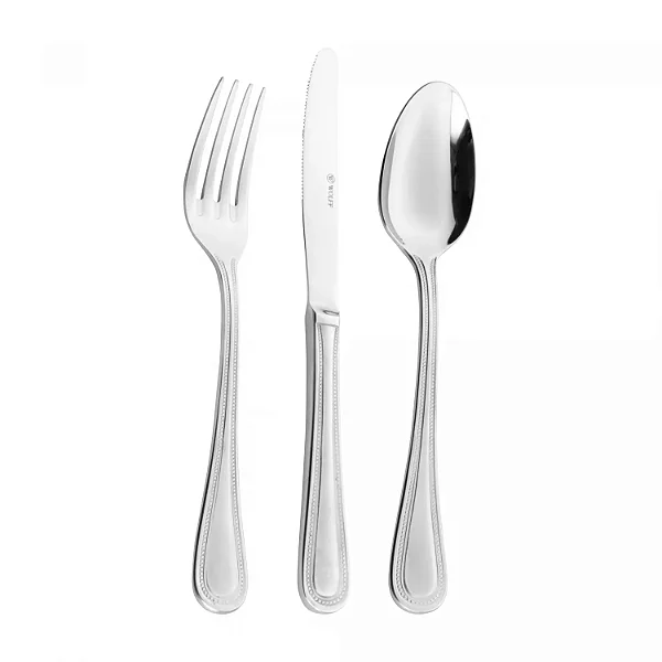 Faqueiro 101 Peças de Aço Inox com Caixa Litografada Pérola
