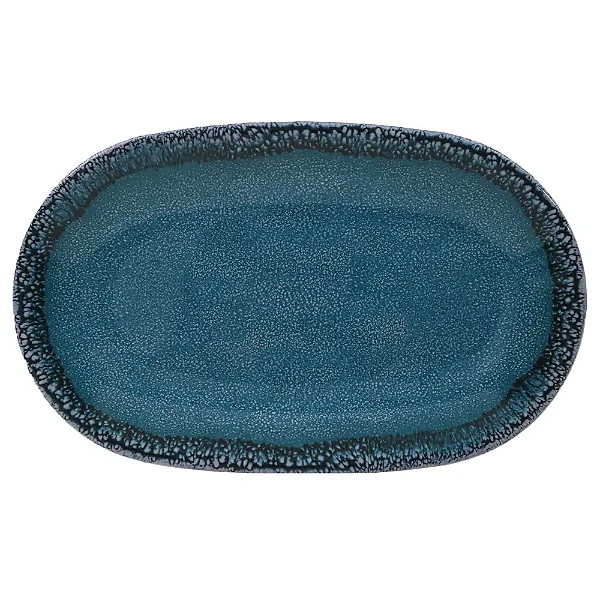 Travessa Oval de Melamina Breeze - 43cm x 21,5cm x 1,7cm