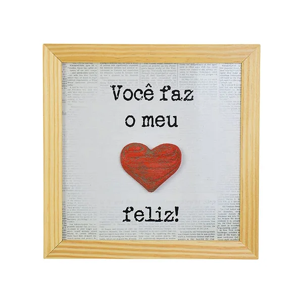 Quadro Azulejo Você Faz - 23cm x 23cm