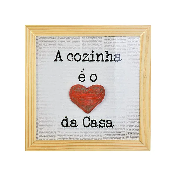 Quadro Azulejo Cozinha - 23cm x 23cm