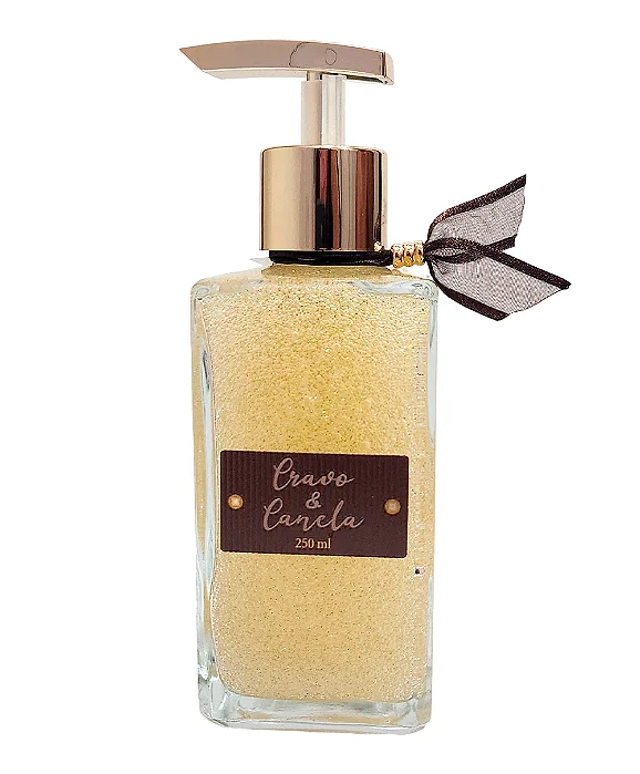 Sabonete Líquido com Glitter Cravo e Canela - 250ml