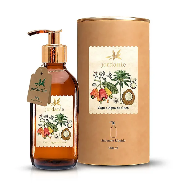 Sabonete Líquido Caju e Água de Coco - 200ml