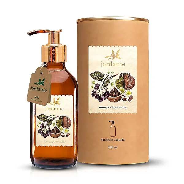 Sabonete Líquido Amora e Castanha - 200ml