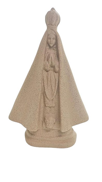 Nossa Senhora em Cerâmica Natural