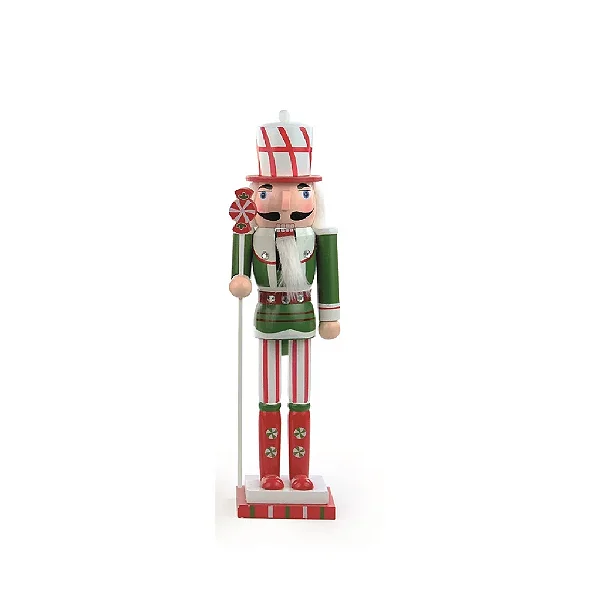 Soldado de Chumbo Sortido Colorido Natal - 40cm (Quebra Nozes)