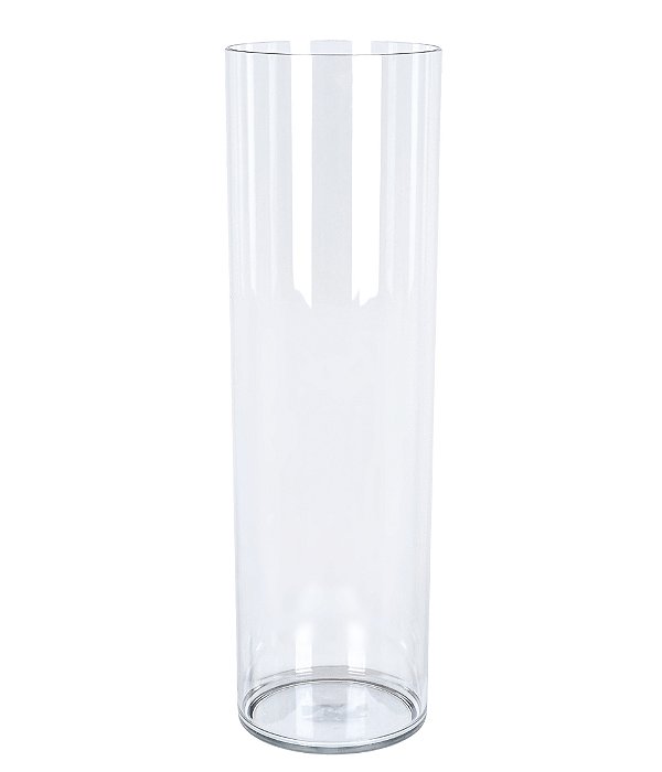 Vaso em Acrilico Transparente - 50cm x 15cm
