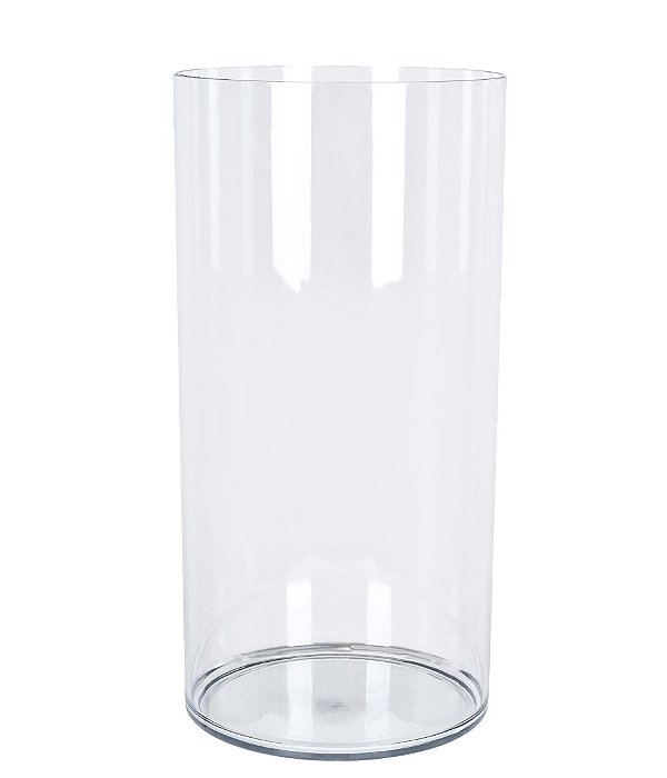 Vaso em Acrilico Transparente - 40cm x 20cm